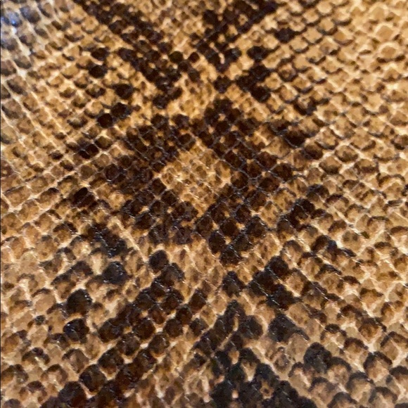 Handmade Snake Skin Moroccan Pointy Babouche Shoes - Picture 6 of 6